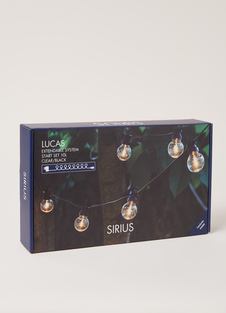 Sirius Sirius Lucas virtenes lampiņu sākuma komplekts 3 metri