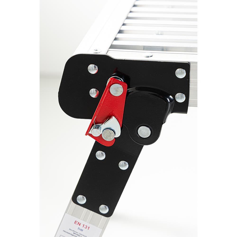 Kraft Werkzeuge Alu Trittleiter faltbar, 150 kg