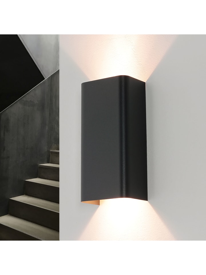 Licht-Erlebnisse Wandlampe in Graphit günstig kaufen onesize