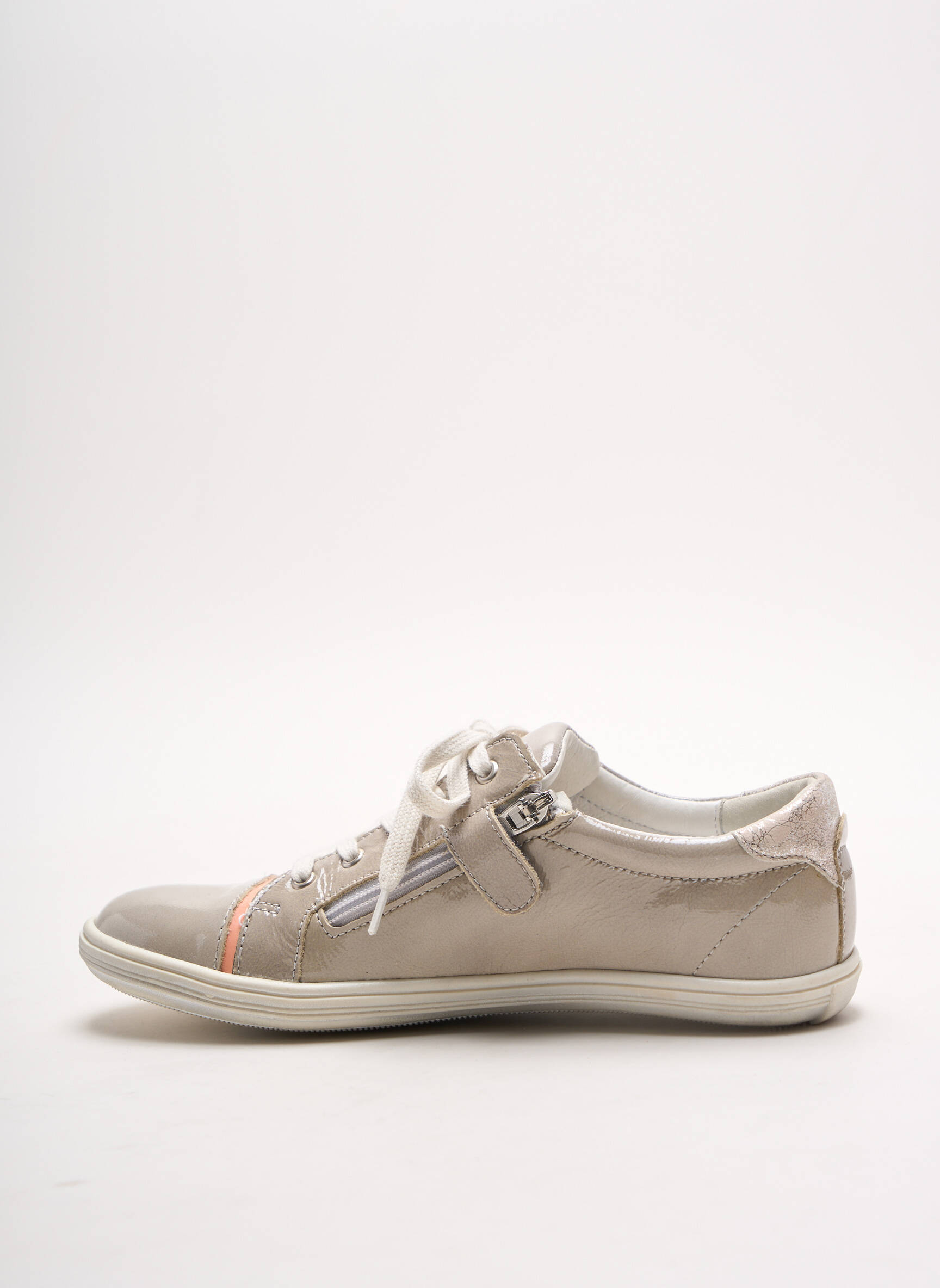 Gbb Baskets Fille couleur beige
