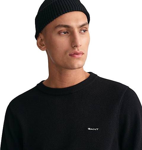GANT Strickpullover COTTON PIQUE C-NECK