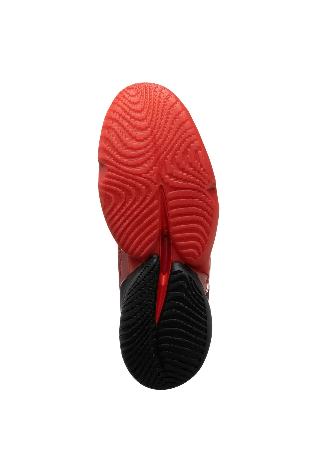 adidas  Basketballschuhe - Rot - Flacher Absatz