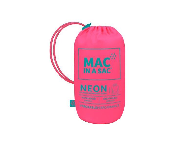 Mac in a Sac Neon Pink Damen Regenjacke