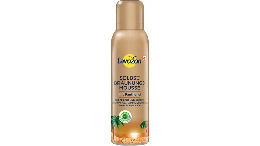 LAVOZON Selbstbräunungsmousse 200 ml