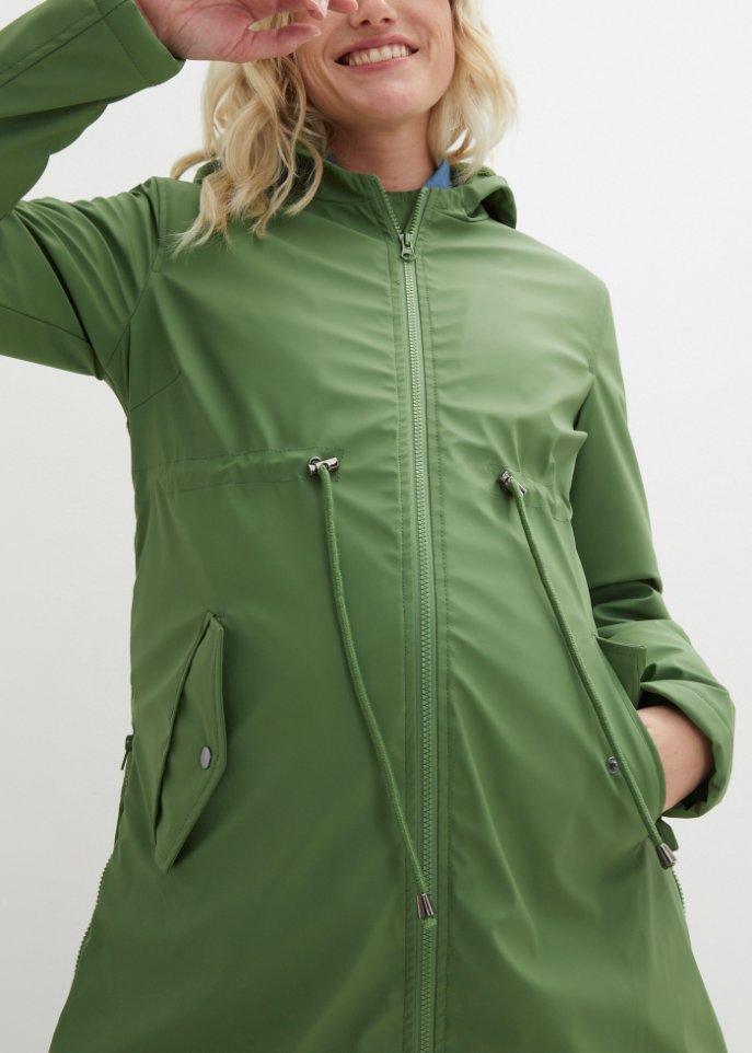 Trage-Jacke / Regen-Umstandsjacke, gefüttert