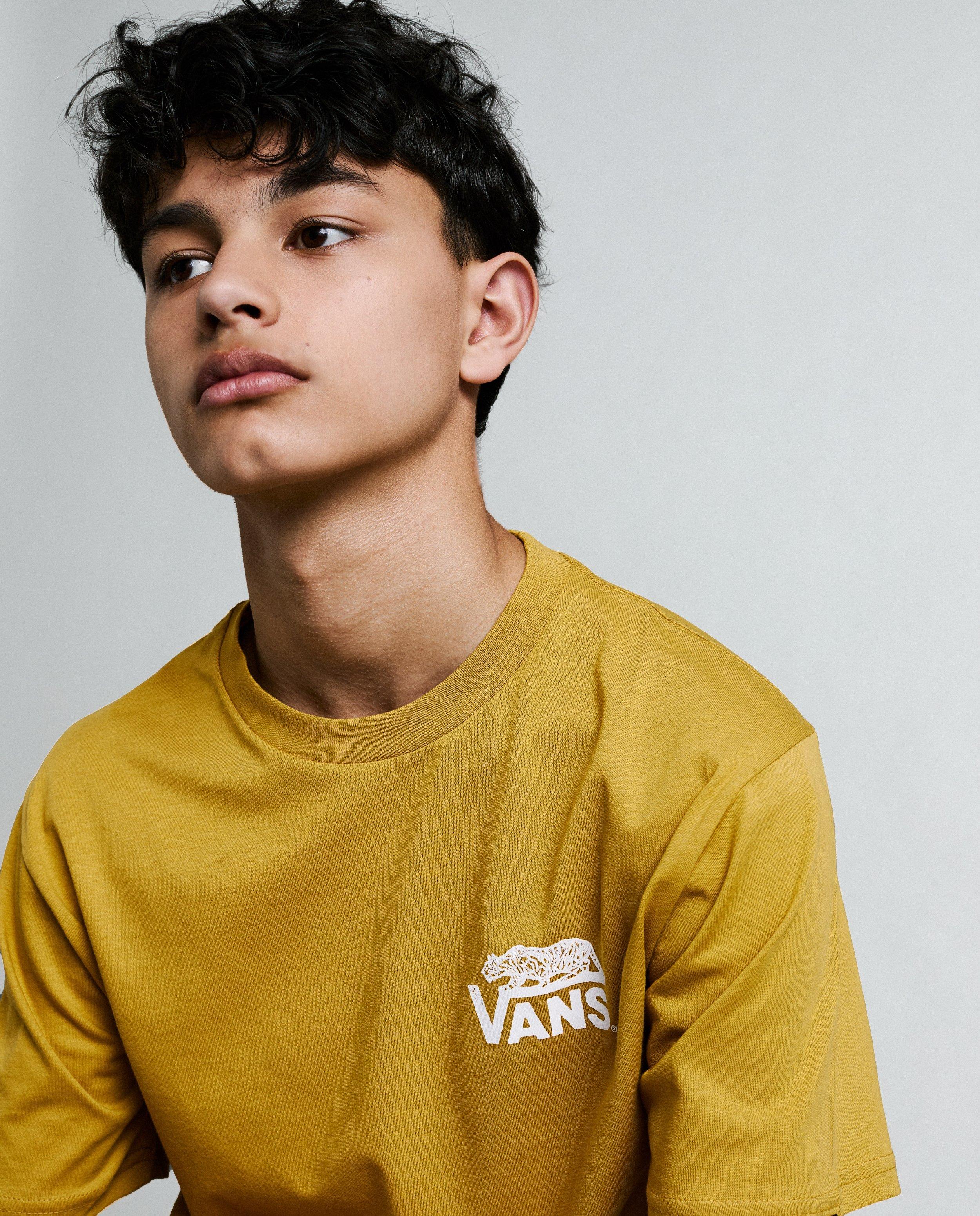 Tricou Vans galben închis