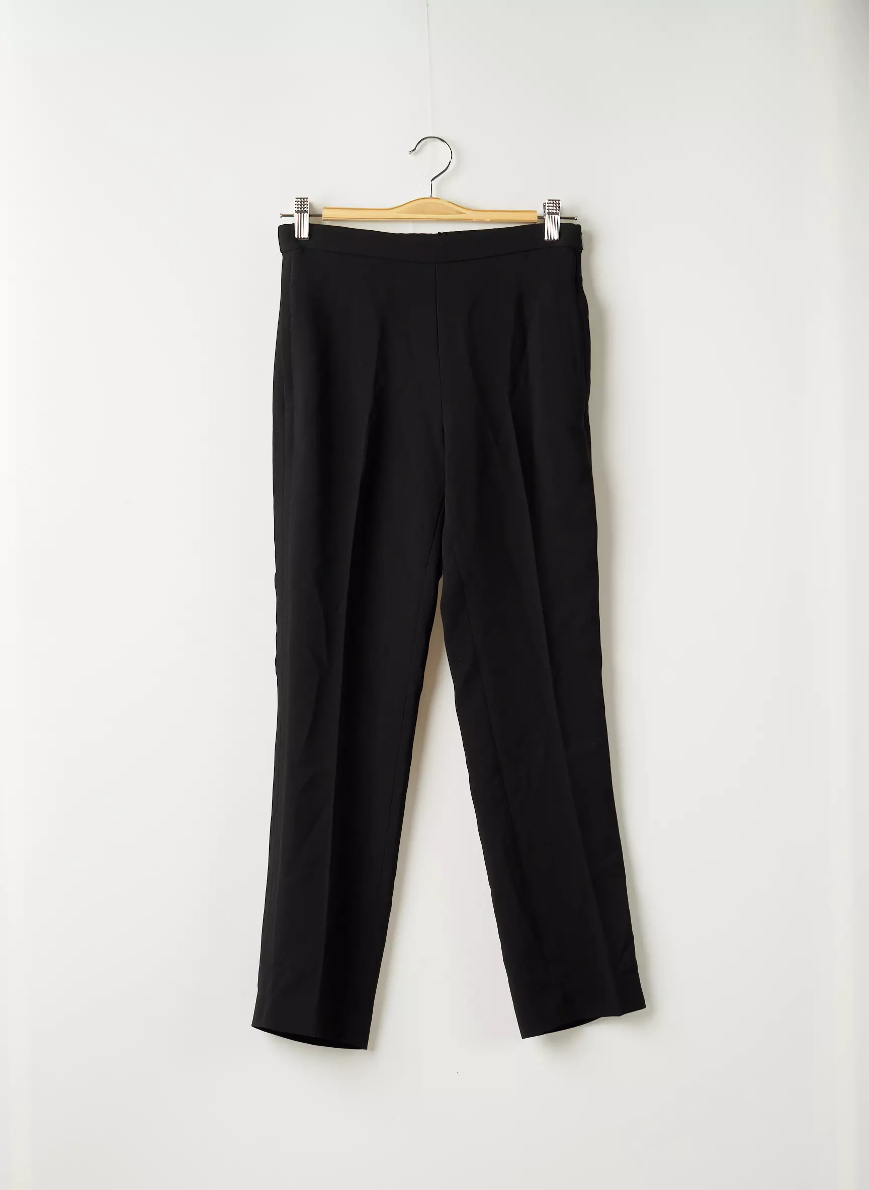 Mango Pantalon7 8 Femme couleur noir