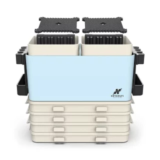 Krydrufi - All in One Modular Box: Ultra Set - Blau / Sand