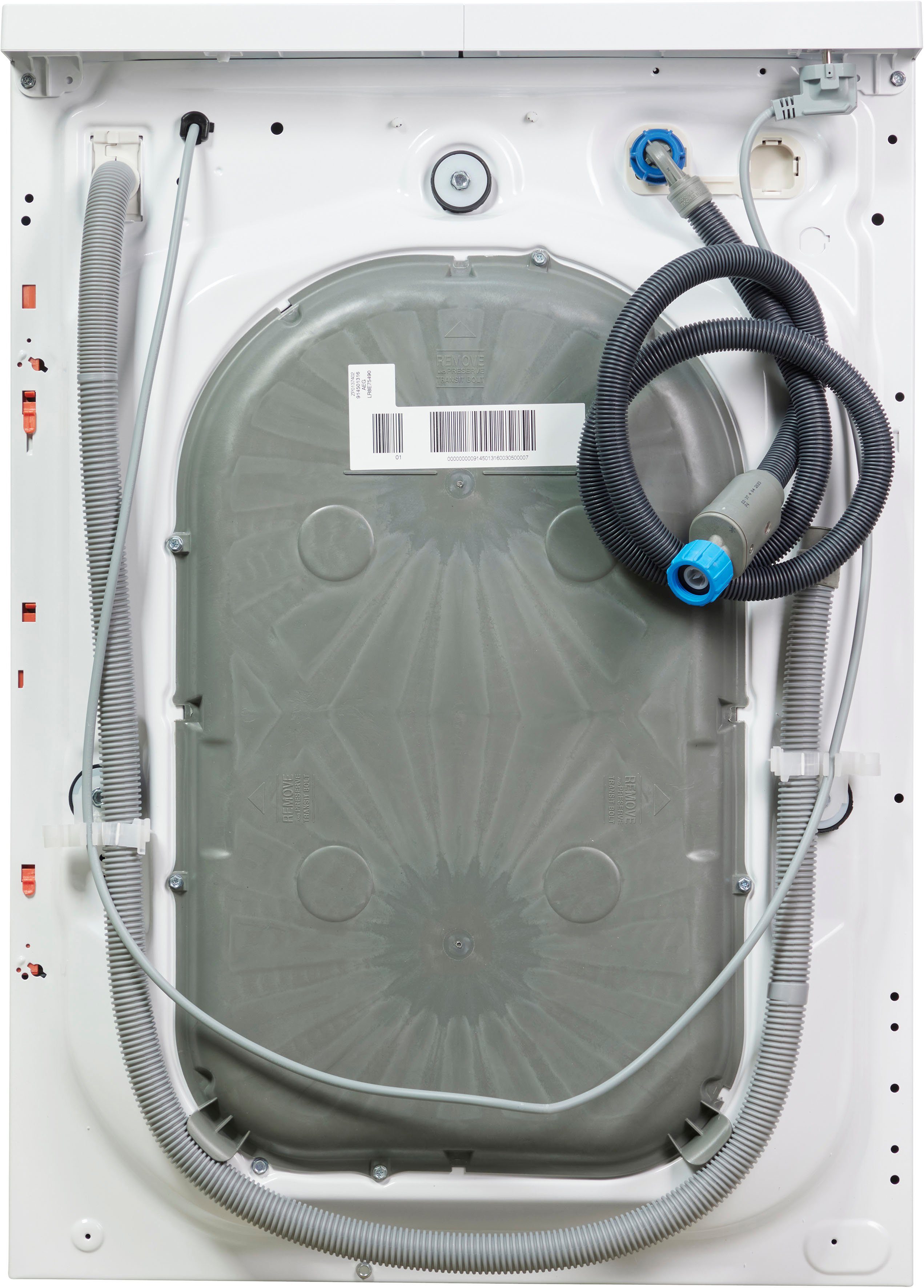 AEG Waschmaschine 8000 PowerCare LR8E75490, 9 kg, 1400 U/min, PowerClean - Fleckenentfernung in 59 Min. bei nur 30 °C & Wifi