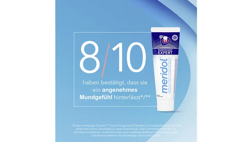 meridol Zahnpasta Parodont Expert bei Parodontitis und Zahnfleischrückgang 75 ml