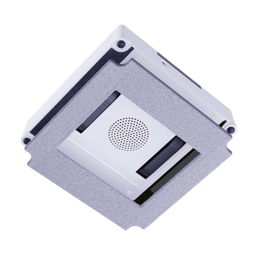 LIECTROUX Fensterputzroboter YW509 Fensterreiniger-Roboter mit doppelseitigem Wassersprühen, 3000 PA, 500 mAh Eingebaut (UPS), 3 automatische Reinigungsmodi