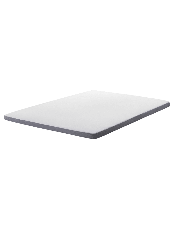 Beliani Topper COMFY in Grau/Weiß - (W) 160 x (H) 6 x (L) 200 cm günstig kaufen onesize