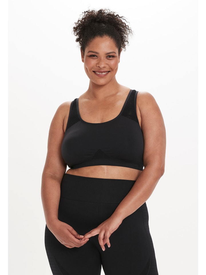Endurance Q Sport-BH ROSA SEAMLESS in 1001 Black günstig kaufen