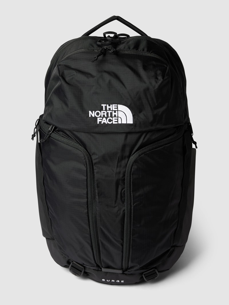 Rucksack mit Label-Stitching Modell 'SURGE' in schwarz