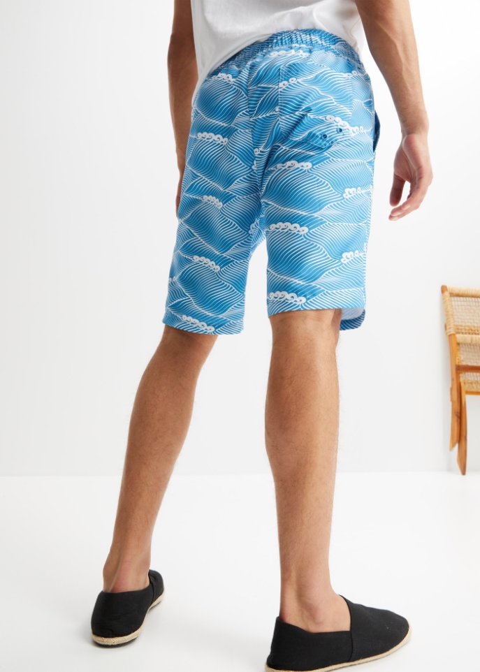 Strand-Shorts aus recyceltem Polyester, Regular Fit