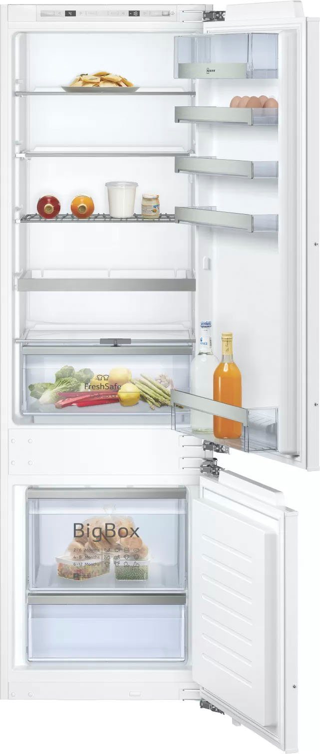 NEFF Einbaukühlgefrierkombination N 70 KI6873FE0, 177,2 cm hoch, 55,8 cm breit