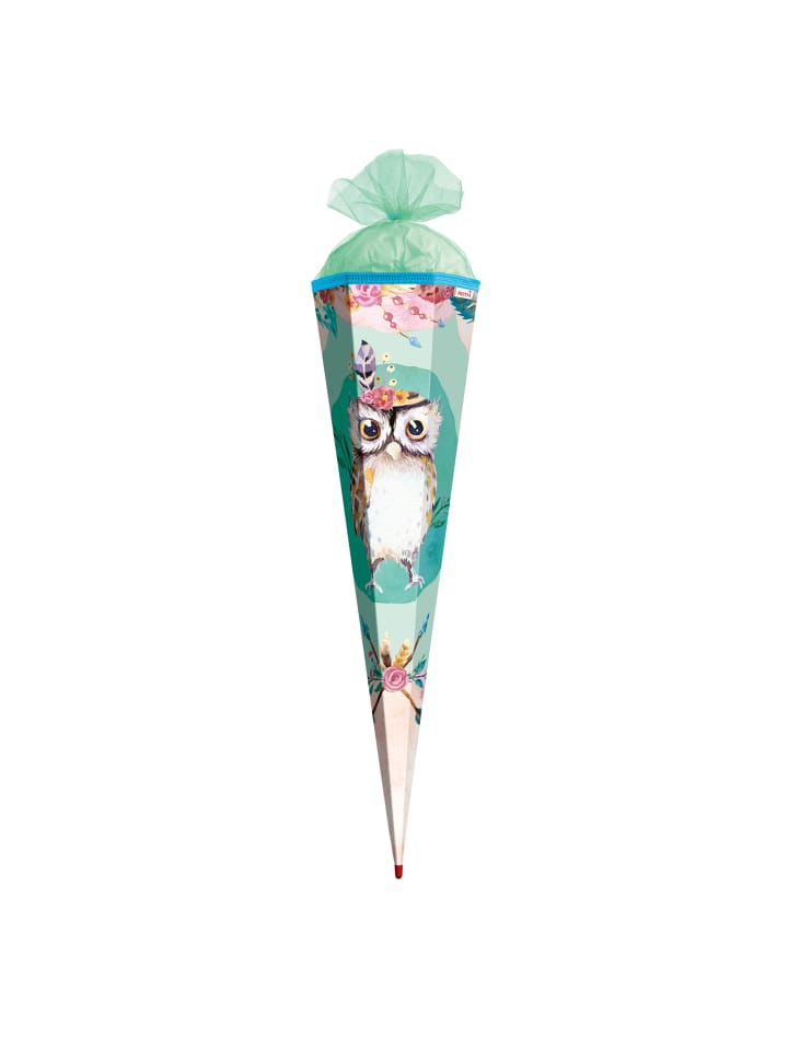 ROTH Schultüte groß Eule Lieselotte 85 cm in Grün günstig kaufen onesize