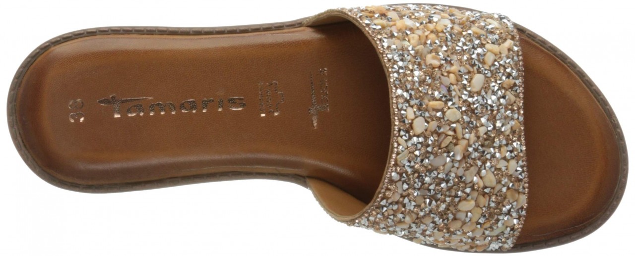 TAMARIS Sportliche Sandalen bunt Da.-Pantolette