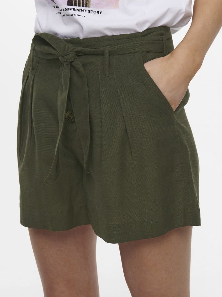 ONLY Lässige Shorts in Forest Night 1 günstig kaufen