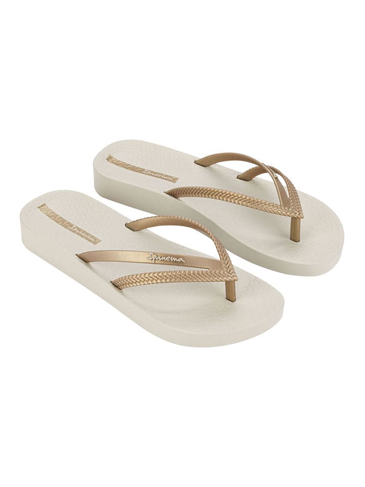 Ipanema Zehentrenner in Creme/ Gold günstig kaufen