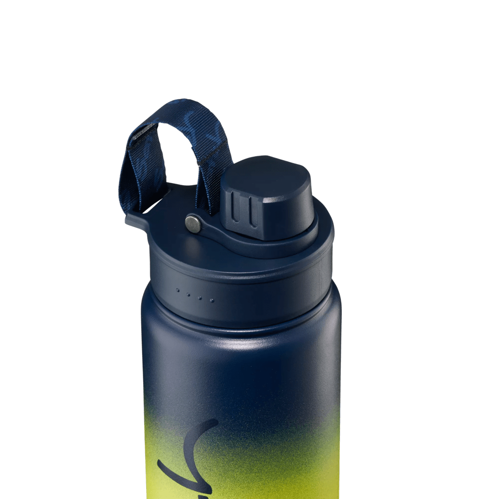 Trinkflasche Blue Graffiti