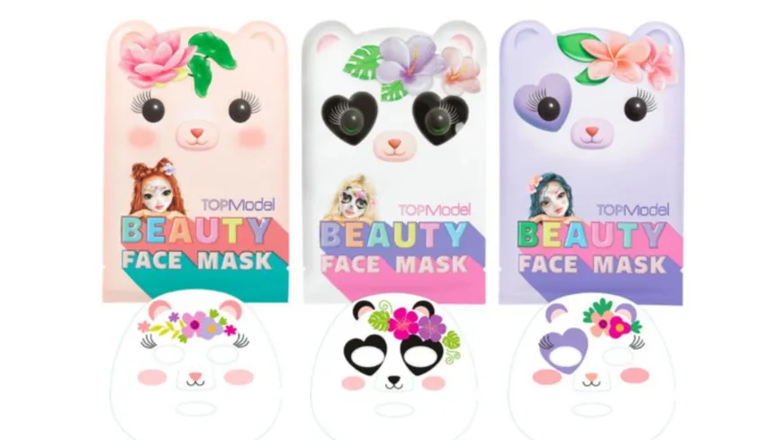 TOPModel Tuchmaske Tier BEAUTY and ME sortiert