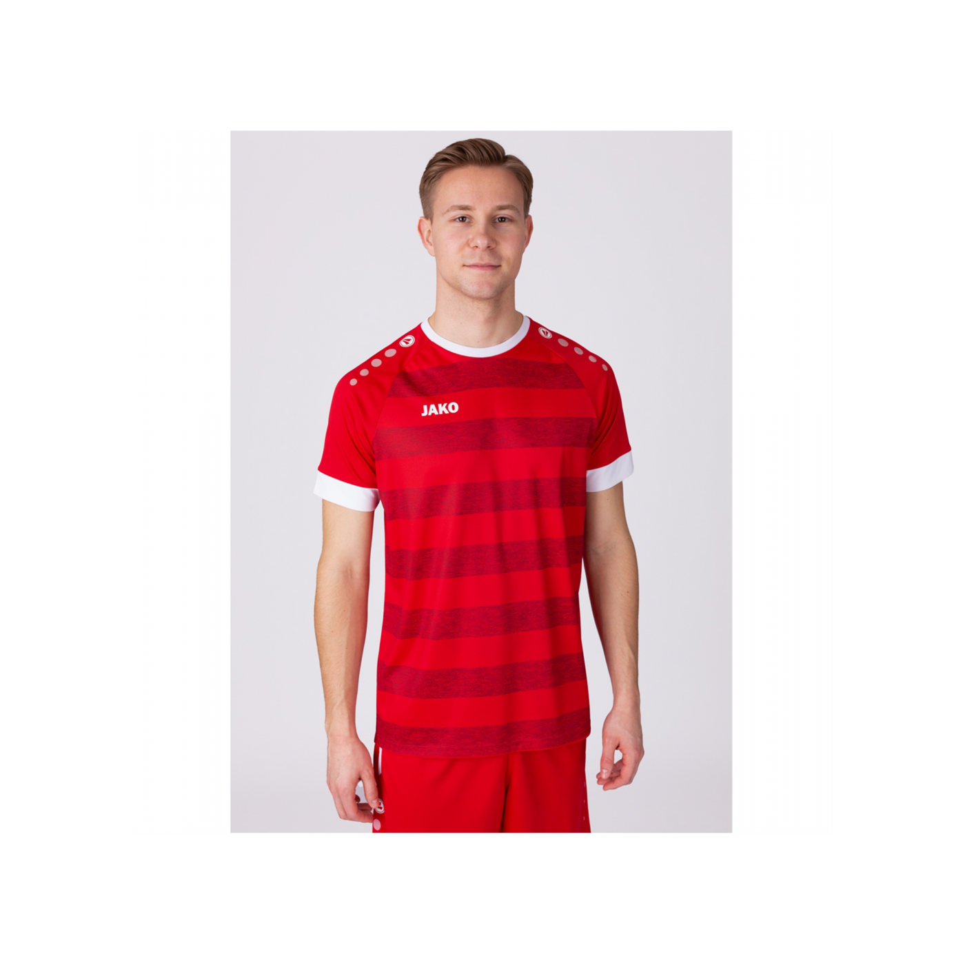 JAKO Celtic Melange KA Trikot Rot 110