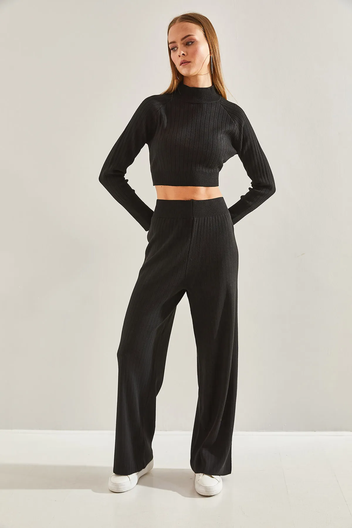 Bianco Lucci  Zweiteiler - Schwarz - Regular Fit