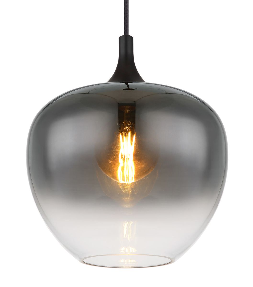 Globo 4-flg Pendelleuchte Maxy Rauchglas
