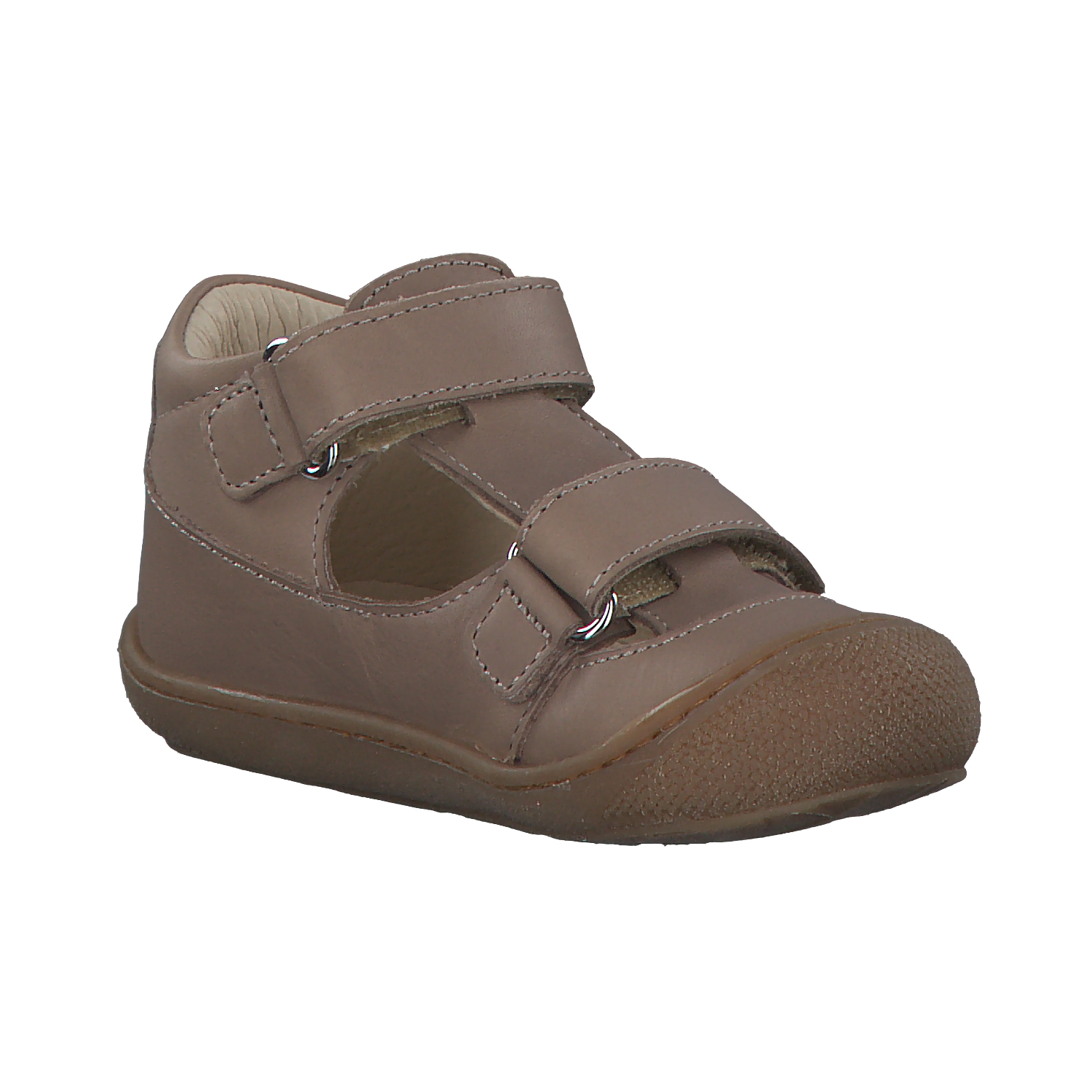 Naturino Puffy 2013359, Lauflernschuhe, Kinder, Taupe