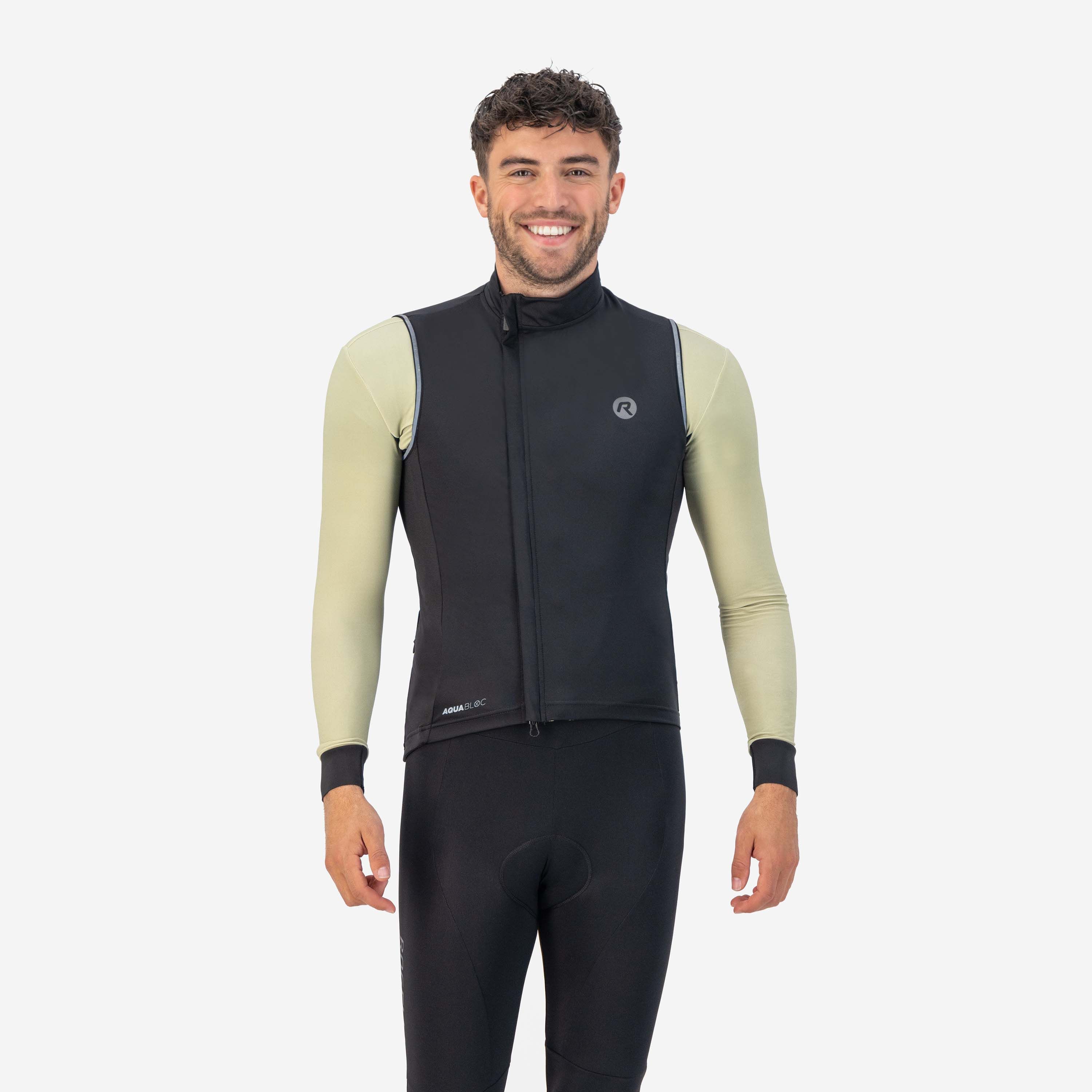 Rogelli Essential Black Herren Fahrradweste