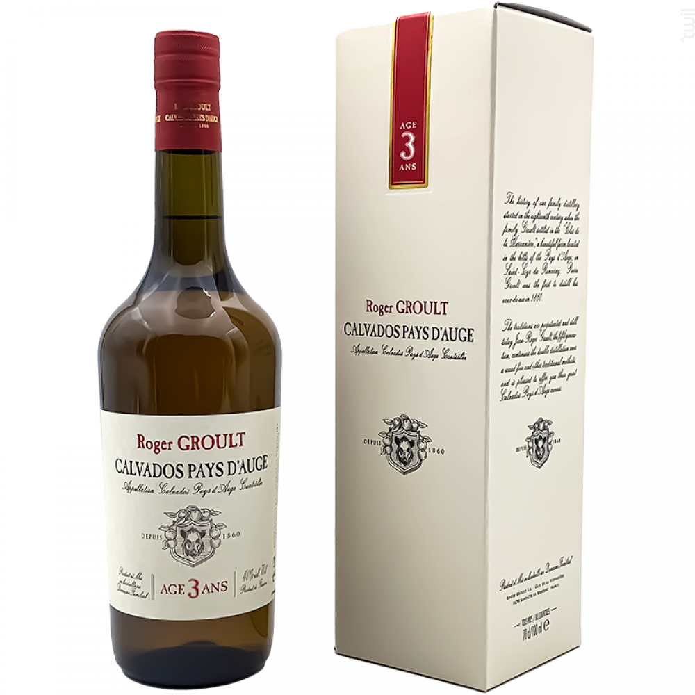Calvados - Réserve 3 Ans Calvados Roger Groult