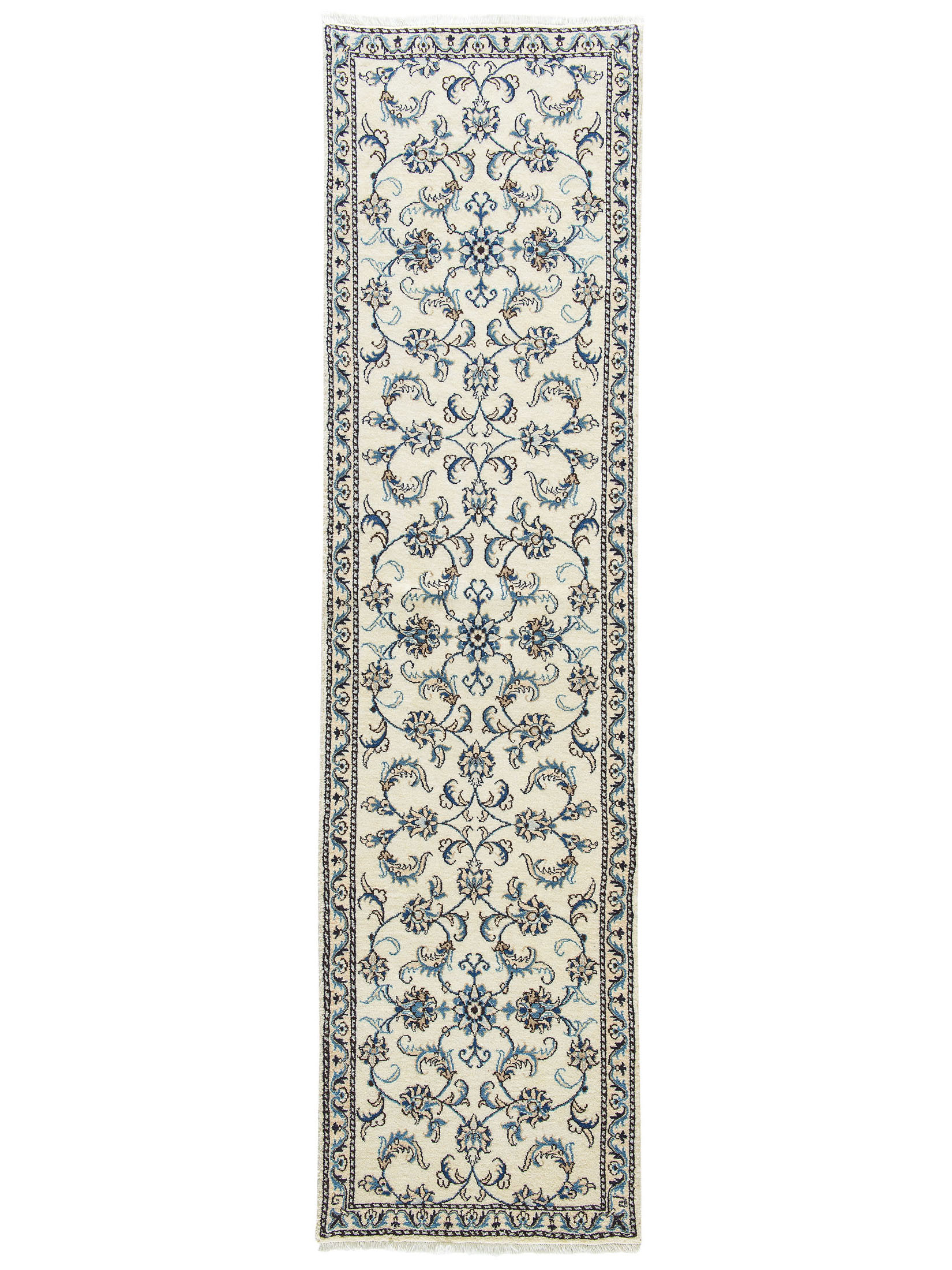 Kaschmar Nain 12 Lah ca. 75 x 290 cm, Unikat / Einzelstück