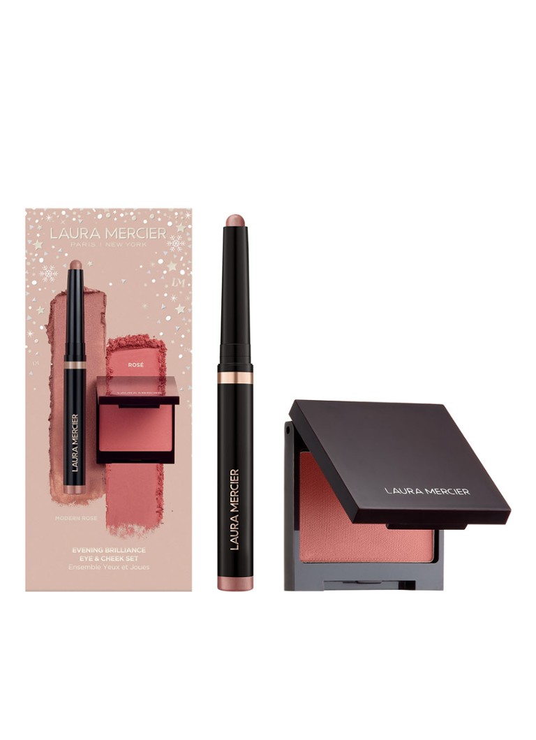 Set de machiaj pentru ochi și obraji Laura Mercier Evening Brilliance - Ediție limitată