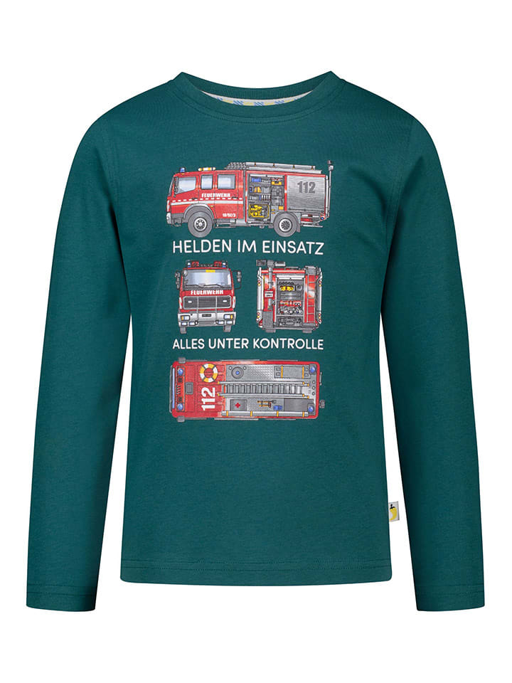 Salt and Pepper Longsleeve in Dunkelgrün günstig kaufen