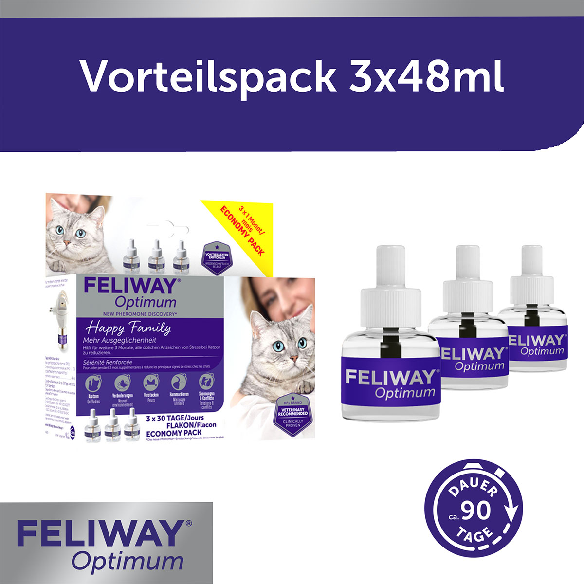 FELIWAY Optimum 3x30 Tage Vorteilspack kaufen