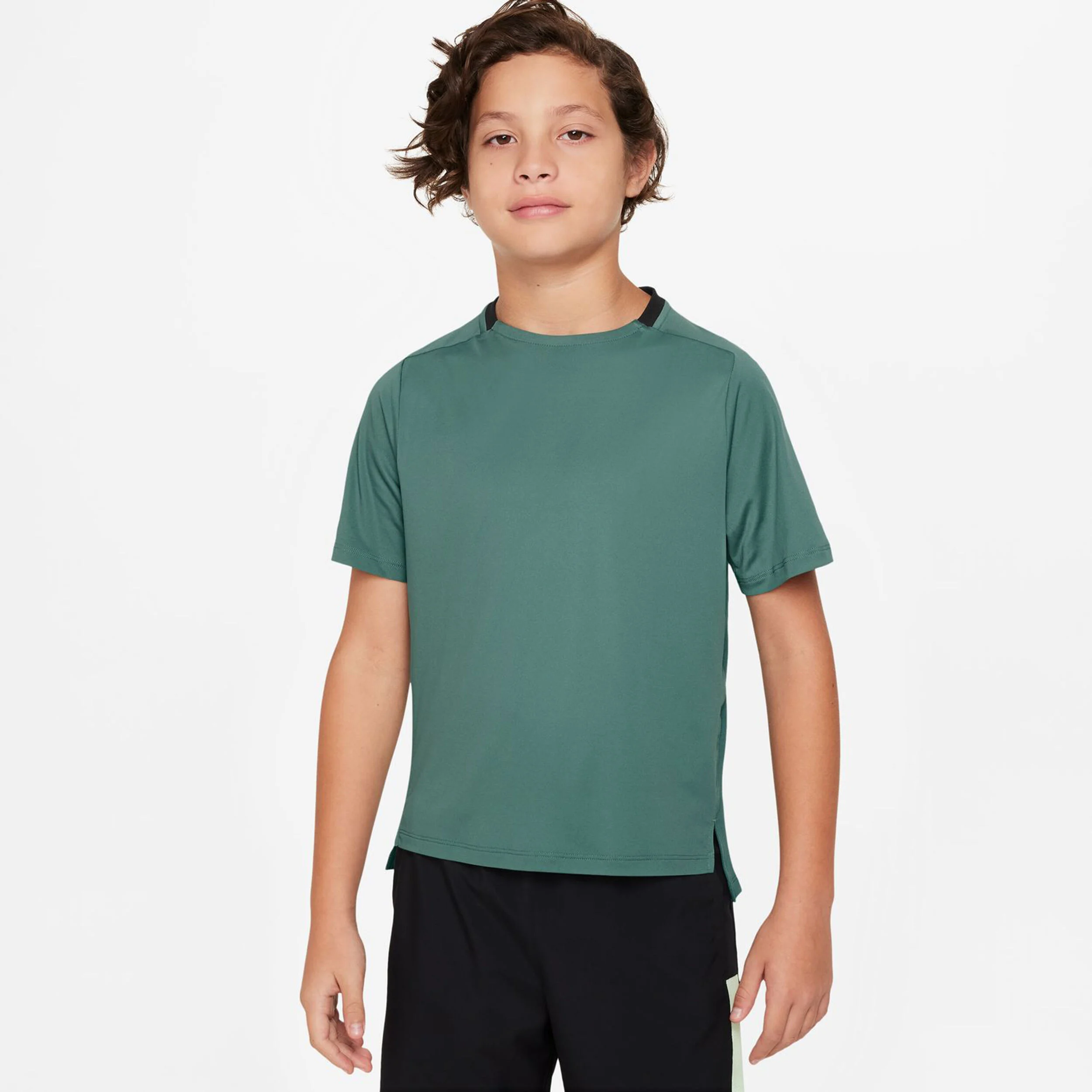 Dri-Fit Multi Tech T-Shirt Jungen - Grün