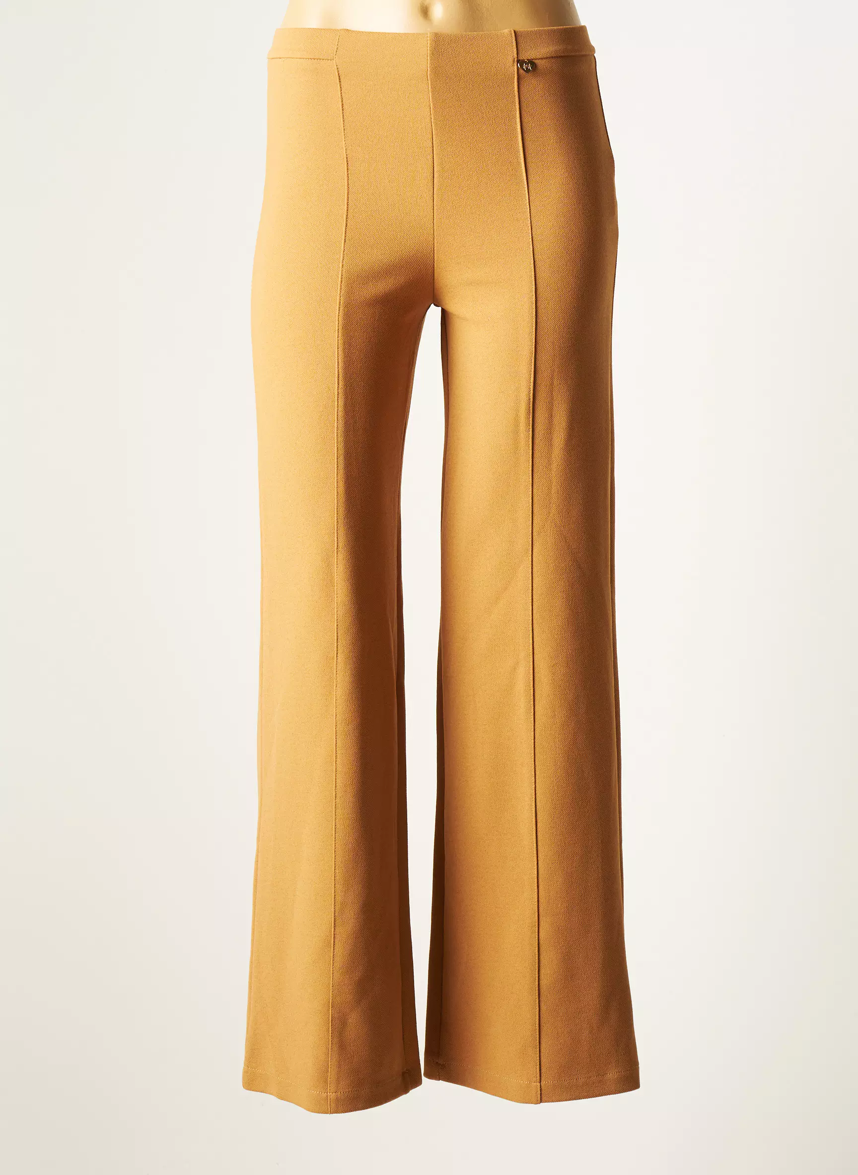 Amelie Amelie Pantalons Larges Femme couleur marron