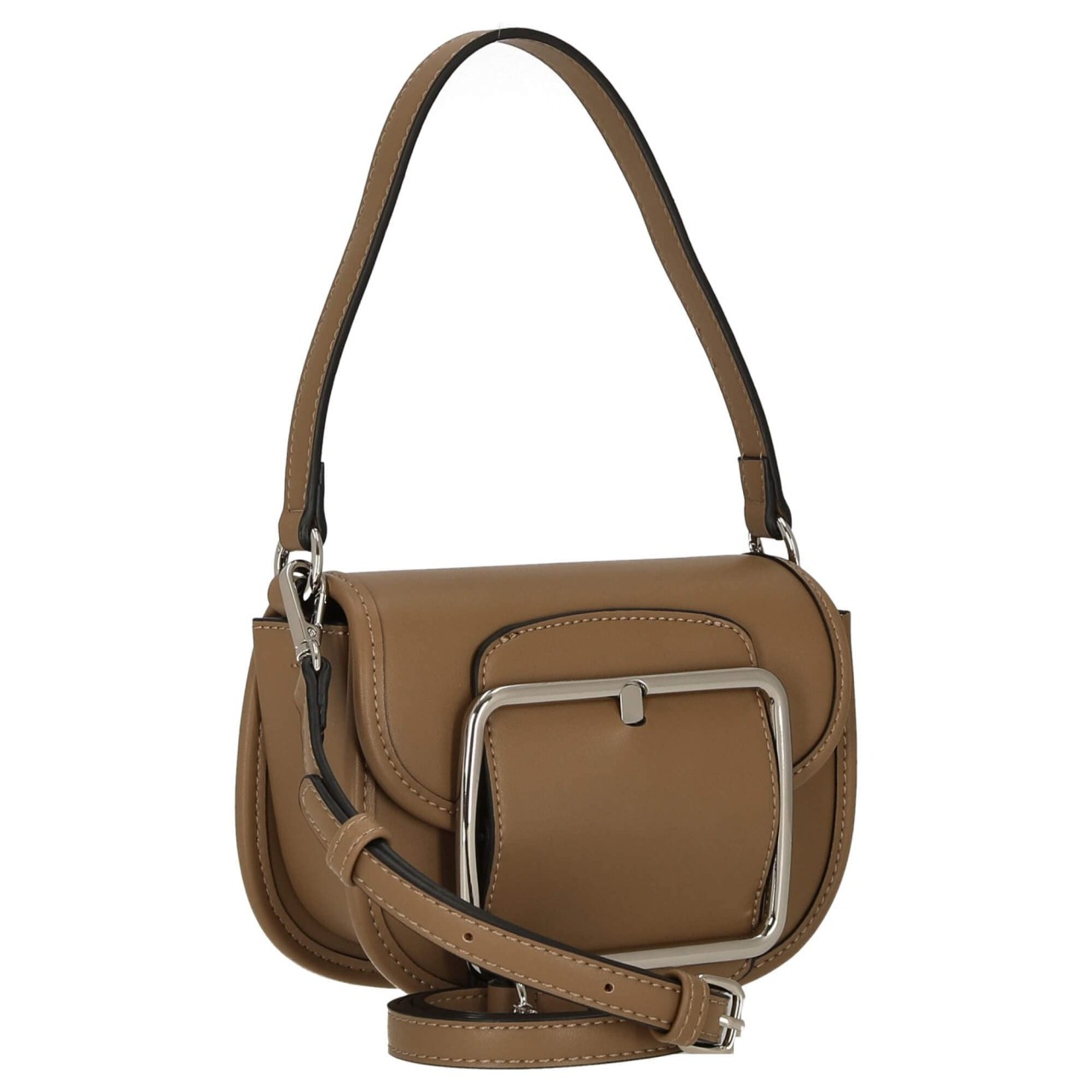 SEIDENFELT Handtaschen schwarz SADDLE