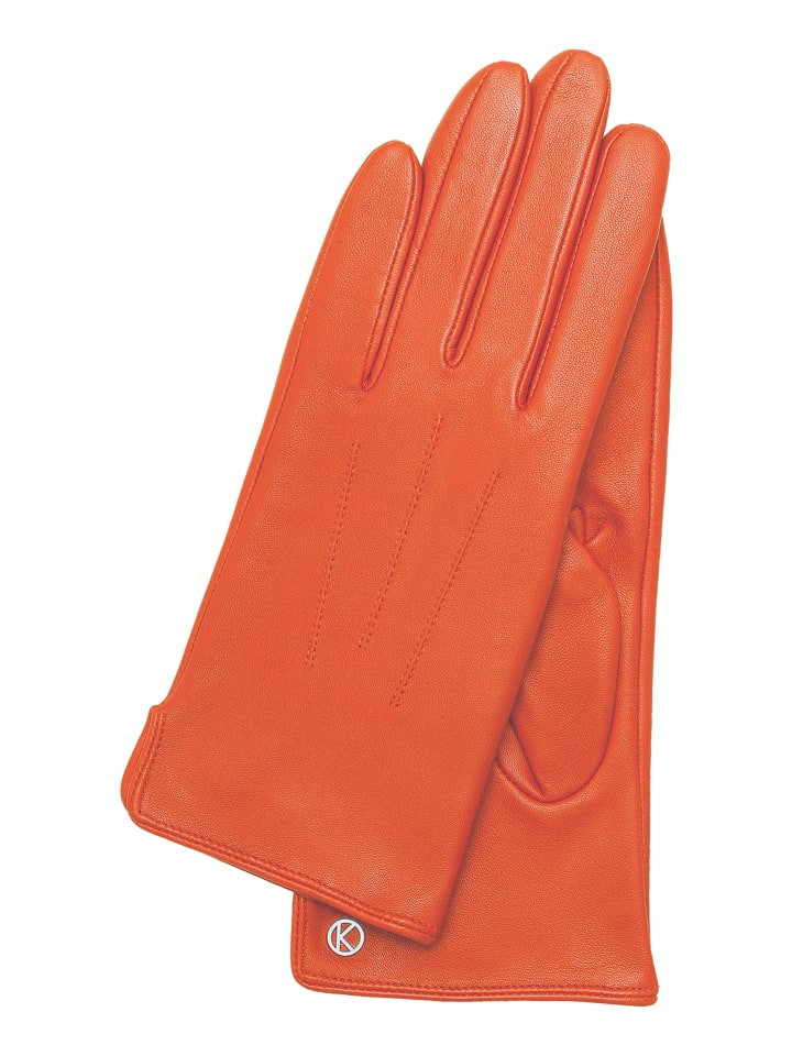 Kessler Lederhandschuhe CARLA in 452 vermilion orange günstig kaufen 6,5