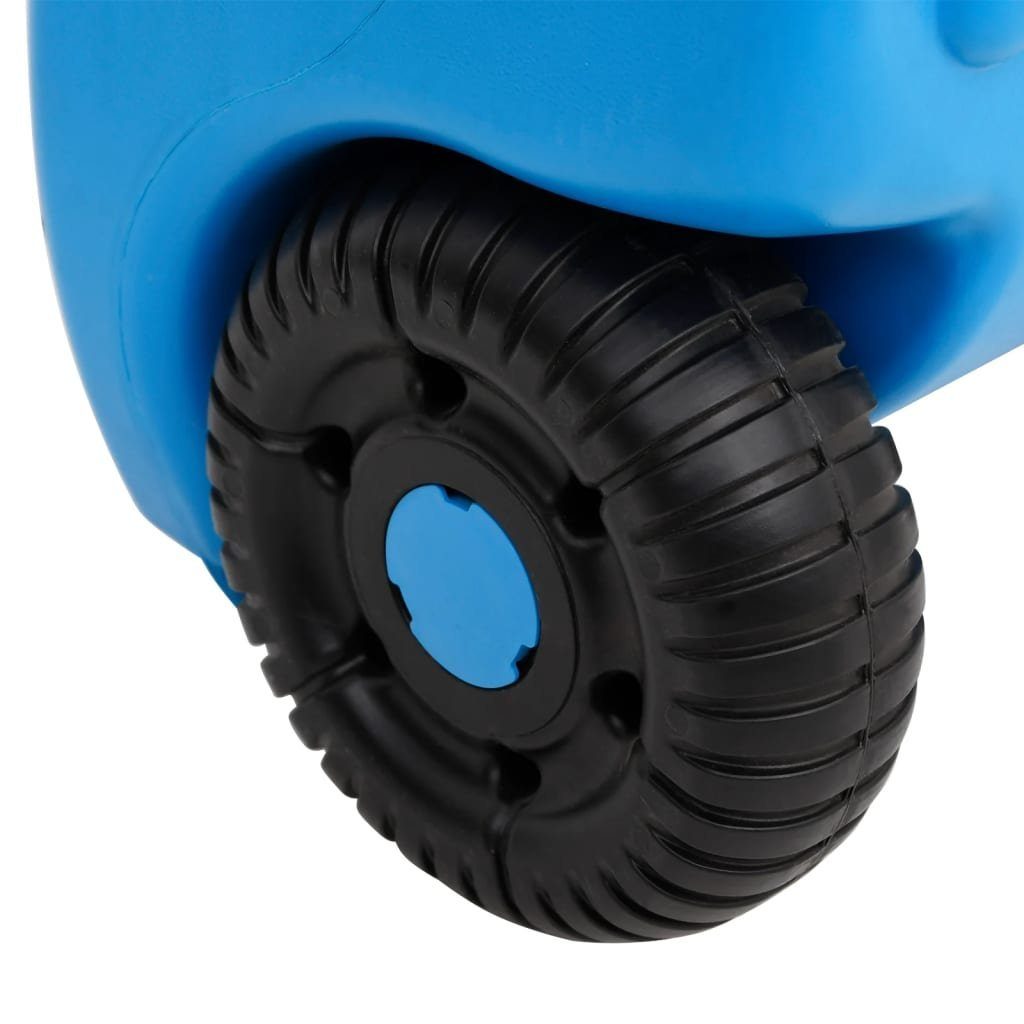 vidaXL Campingtoilette Camping-Wassertank mit Rollen 25 L Blau
