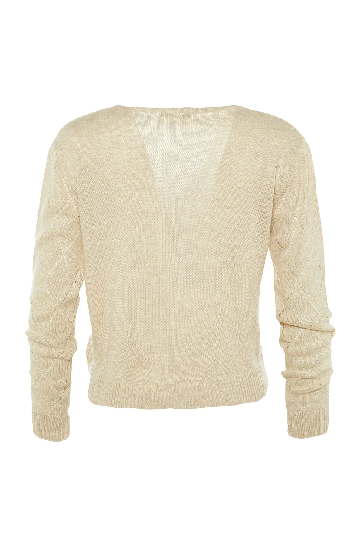 Trendyol Collection  Strickjacke mit Steinstickerei TWOAW22HI0188