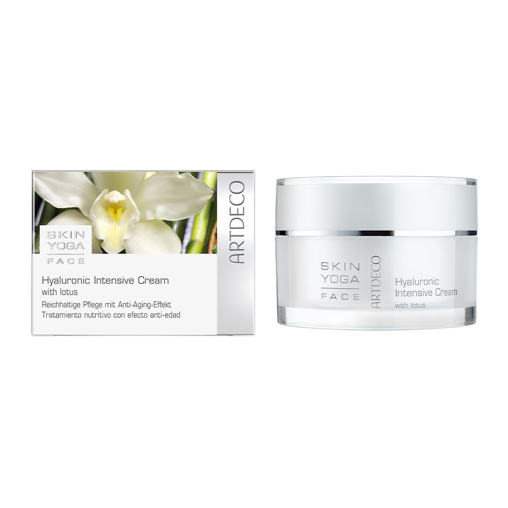 artdeco HYALURONIC INTENSIVE CREAM LOTUS 50 ML Soin 24h anti-âge nourrissant intensif