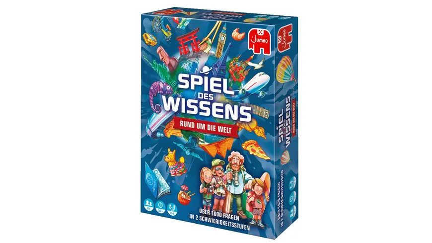 Jumbo Spiele - Spiel des Wissens – Rund um die Welt