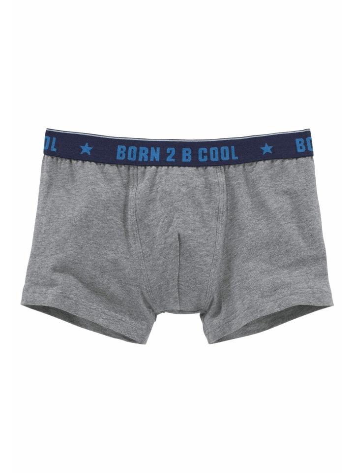 AUTHENTIC UNDERWEAR Boxer in grau-meliert, blau, marine günstig kaufen