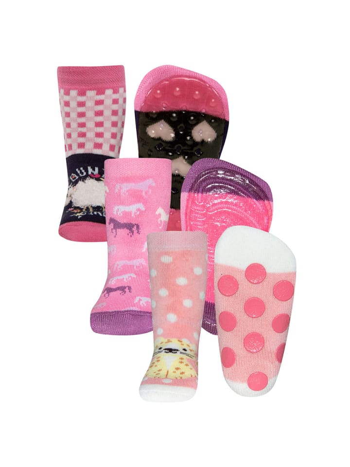 ewers 3er-Set Stoppersocken 3er Pack Mädchen Sonderposten in Set Mädchen günstig kaufen