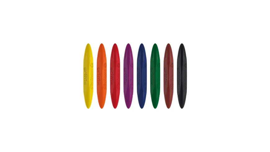 Pelikan griffix® Wachsmalstifte dreikantig  8 Farben