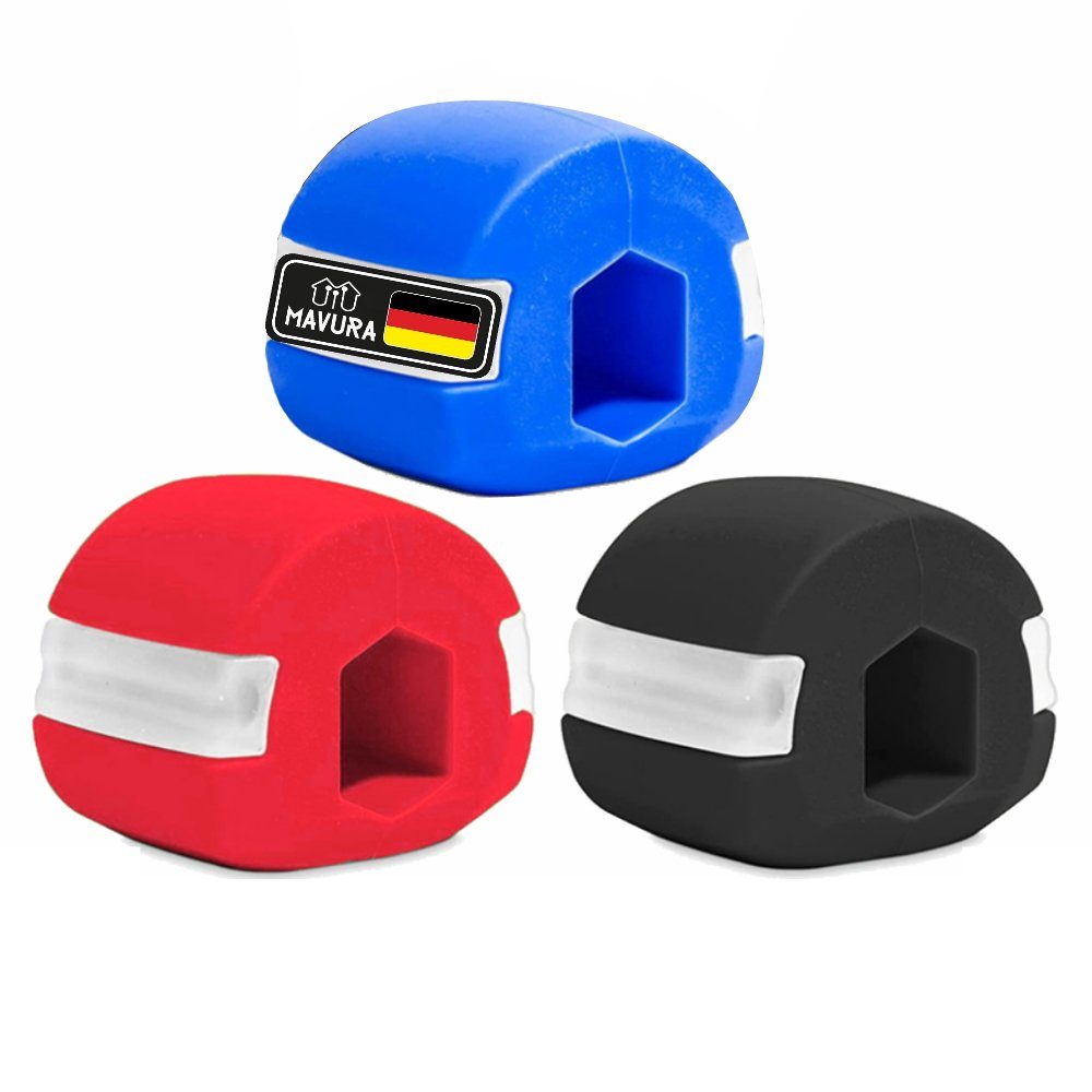 MAVURA Multitrainer JawlinePro Kiefertrainer Jawline Trainer Kiefer Training Jaw Line, (Trainer Gesichtsstraffer), Gesichtsmuskeltrainer Gesichtsmuskulatur Trainer Kieferformer