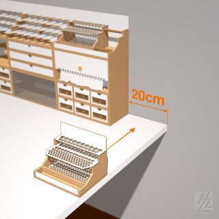 Hobbyzone: Pinsel- und Werkzeughaltermodul Schmal