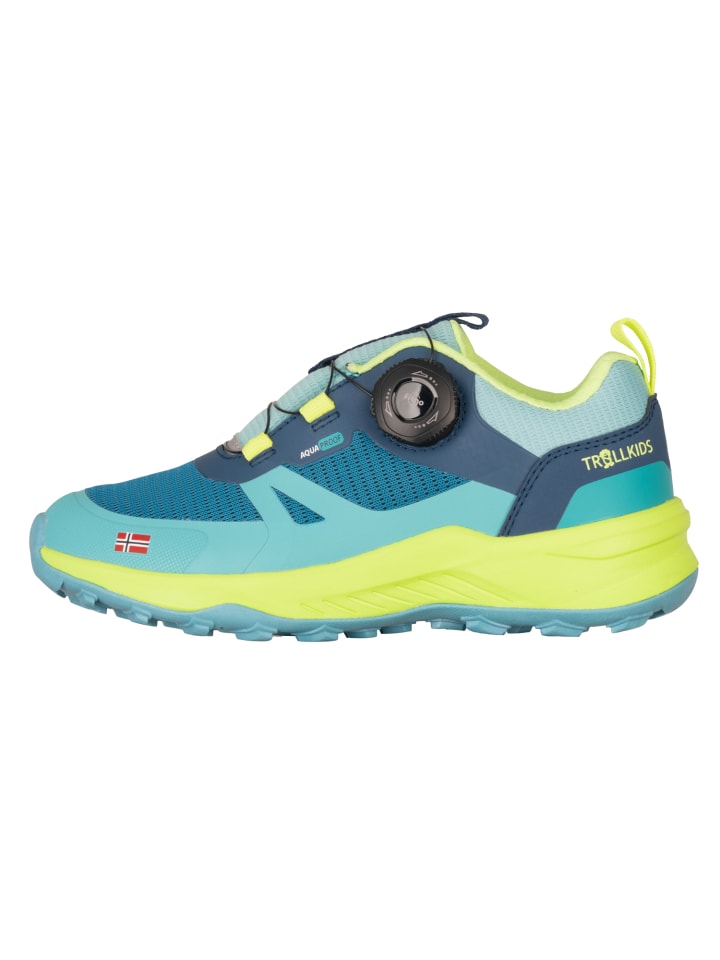 Trollkids Wanderschuh Hiker Low Trollfjord in harbor blue günstig kaufen